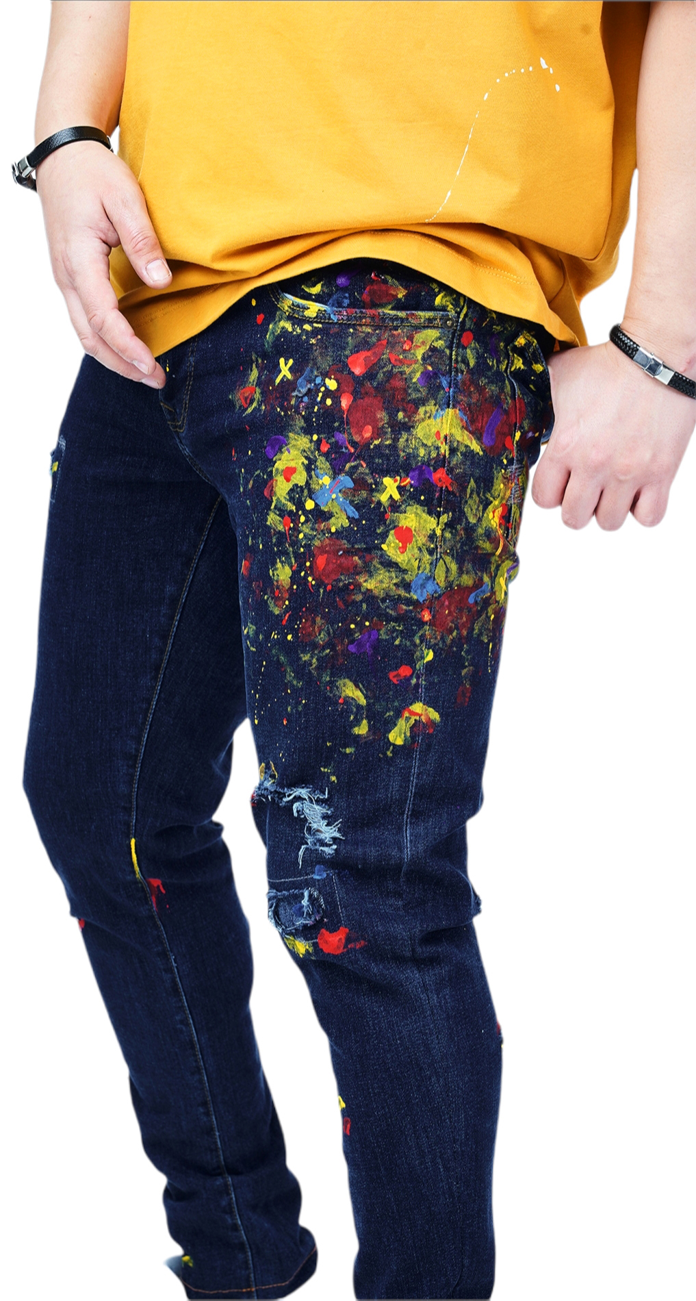 Jeans Custom Fit - Crushed mushrooms edition 7-Ani MJL5405 Jeans Custom Fit - Crushed mushrooms edition MJL5405