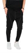 Pantaloni cu semi-tur, crossed over cut MPL5410