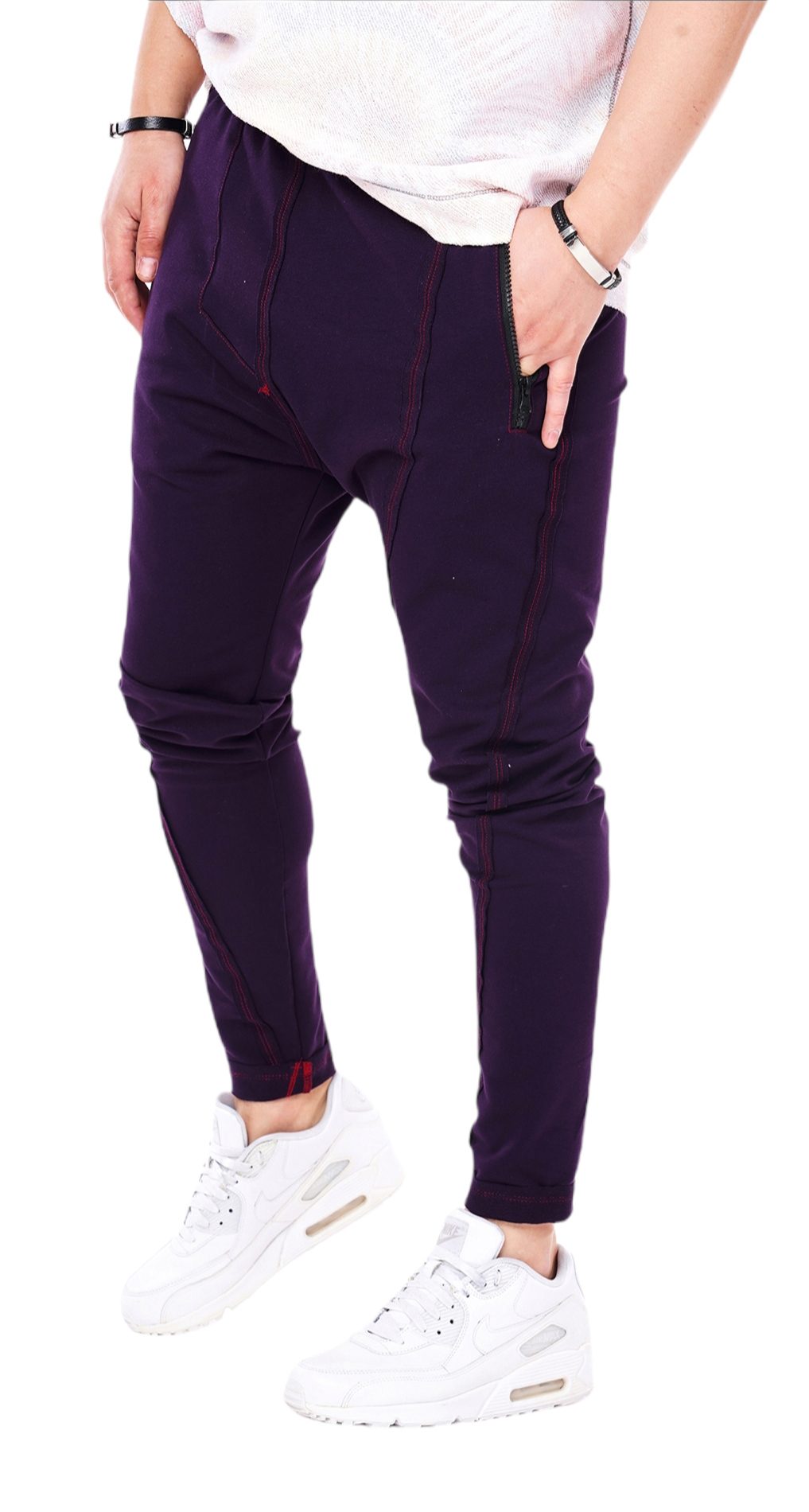 Pantaloni Custom Fit, semi-tur MPL5416