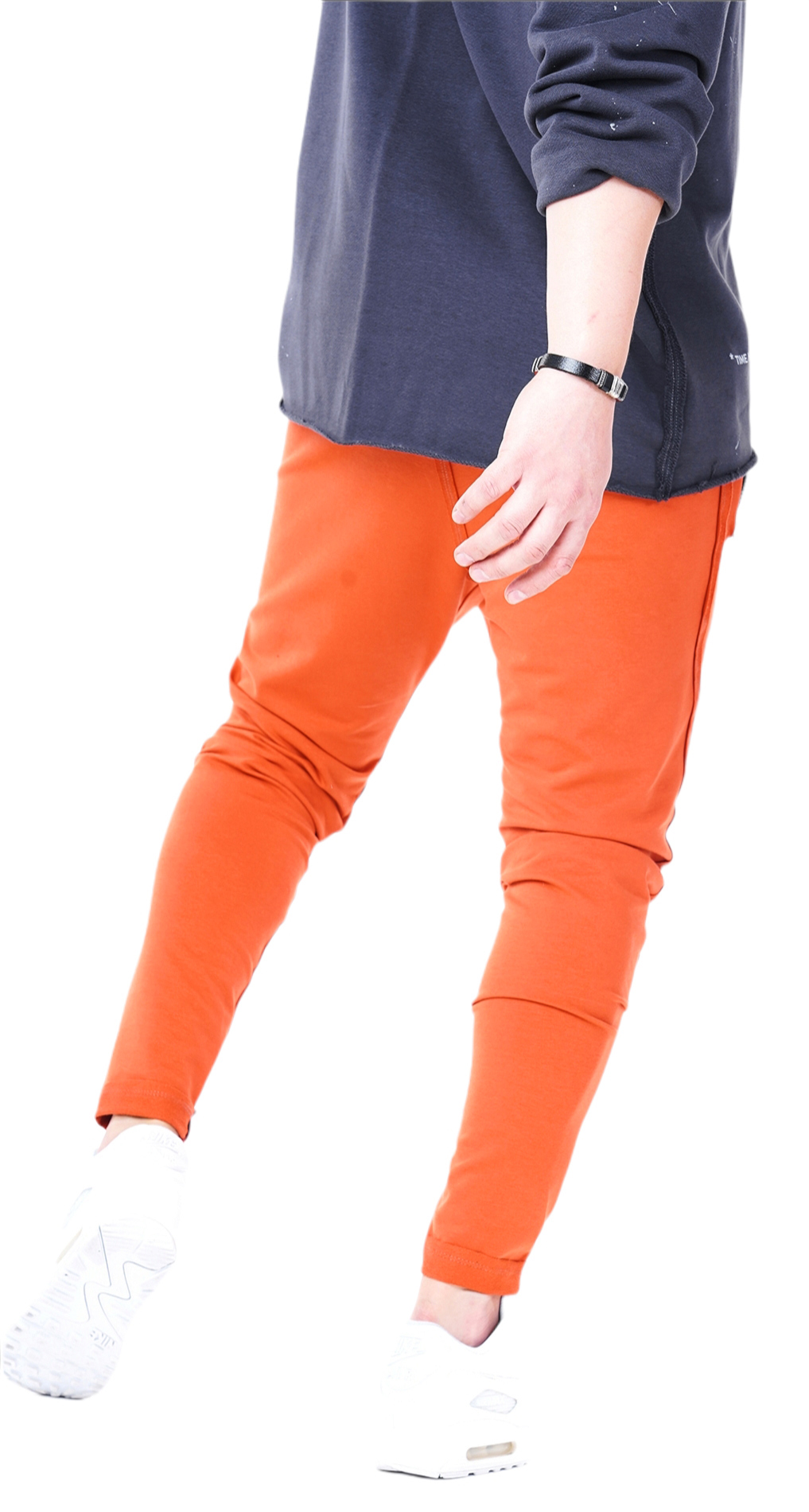 Pantaloni crossed over cut, editie limitata pantaloni MPL5418 Pantaloni crossed over cut, editie limitata MPL5418