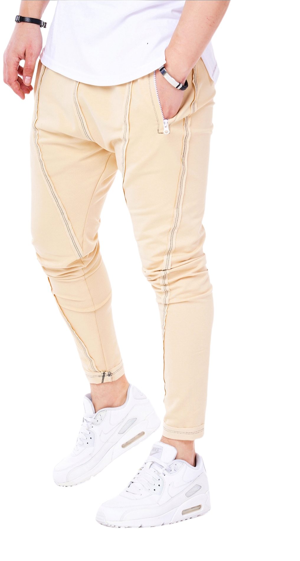 Pantaloni Custom Fit, earthy vanilla edition MPL5419