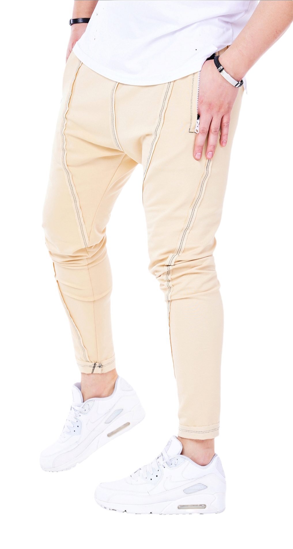 Pantaloni Custom Fit, earthy vanilla edition MPL5419