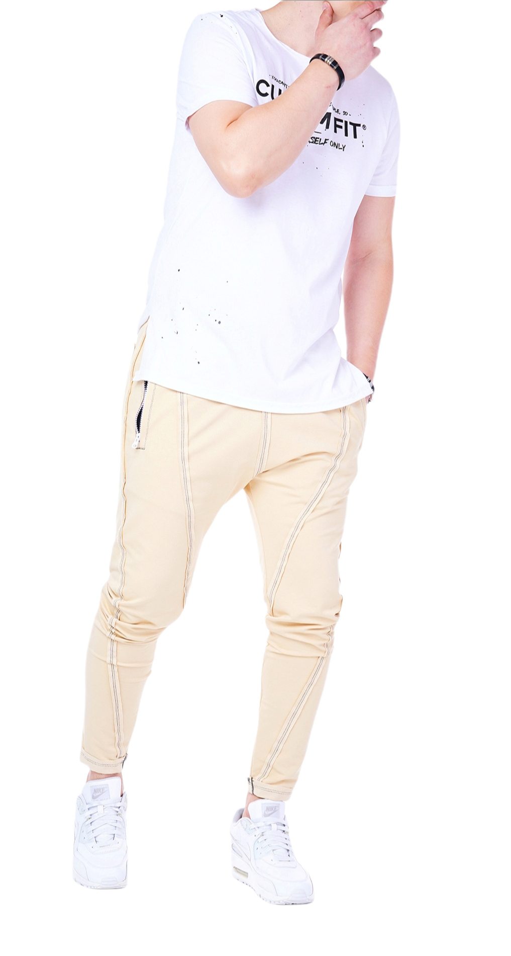 Pantaloni Custom Fit, earthy vanilla edition MPL5419