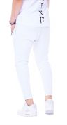 Pantaloni crossed over cut - White edition MPL5420