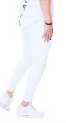 Pantaloni crossed over cut - White edition MPL5420