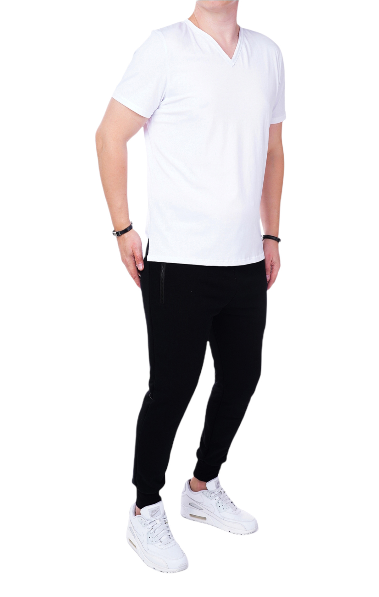 Tricou Custom Fit - Basic - cu gat in V tricouri MTL5421 Tricou Custom Fit - Basic - cu gat in V MTL5421