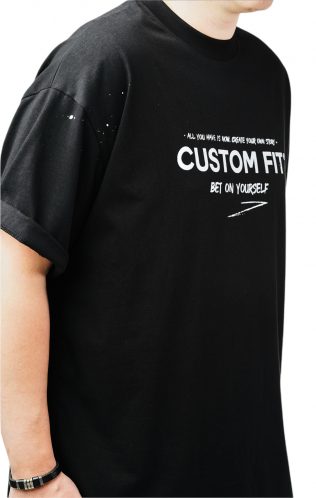 Tricou oversized Custom Fit - Bet on yourself MTL5439