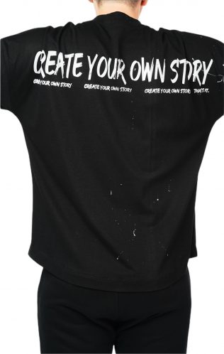 Tricou oversized - Create Your Own Story MTL5444
