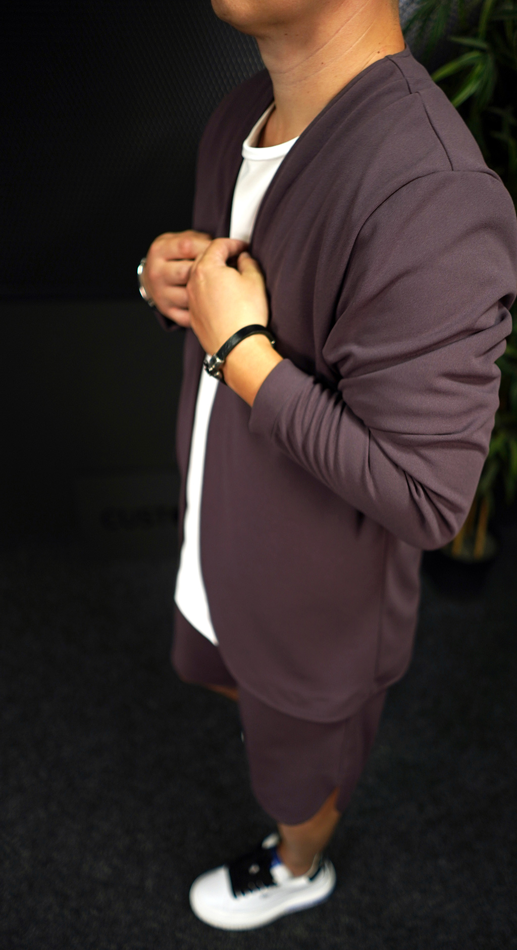 SACOU KOREAN - DUSTY PURPLE NOT-FOR-EVERYONE MAL7068 SACOU KOREAN - DUSTY PURPLE MAL7068