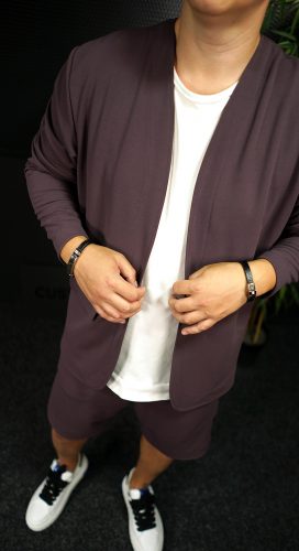 SACOU KOREAN - DUSTY PURPLE NOT-FOR-EVERYONE MAL7068 SACOU KOREAN - DUSTY PURPLE MAL7068