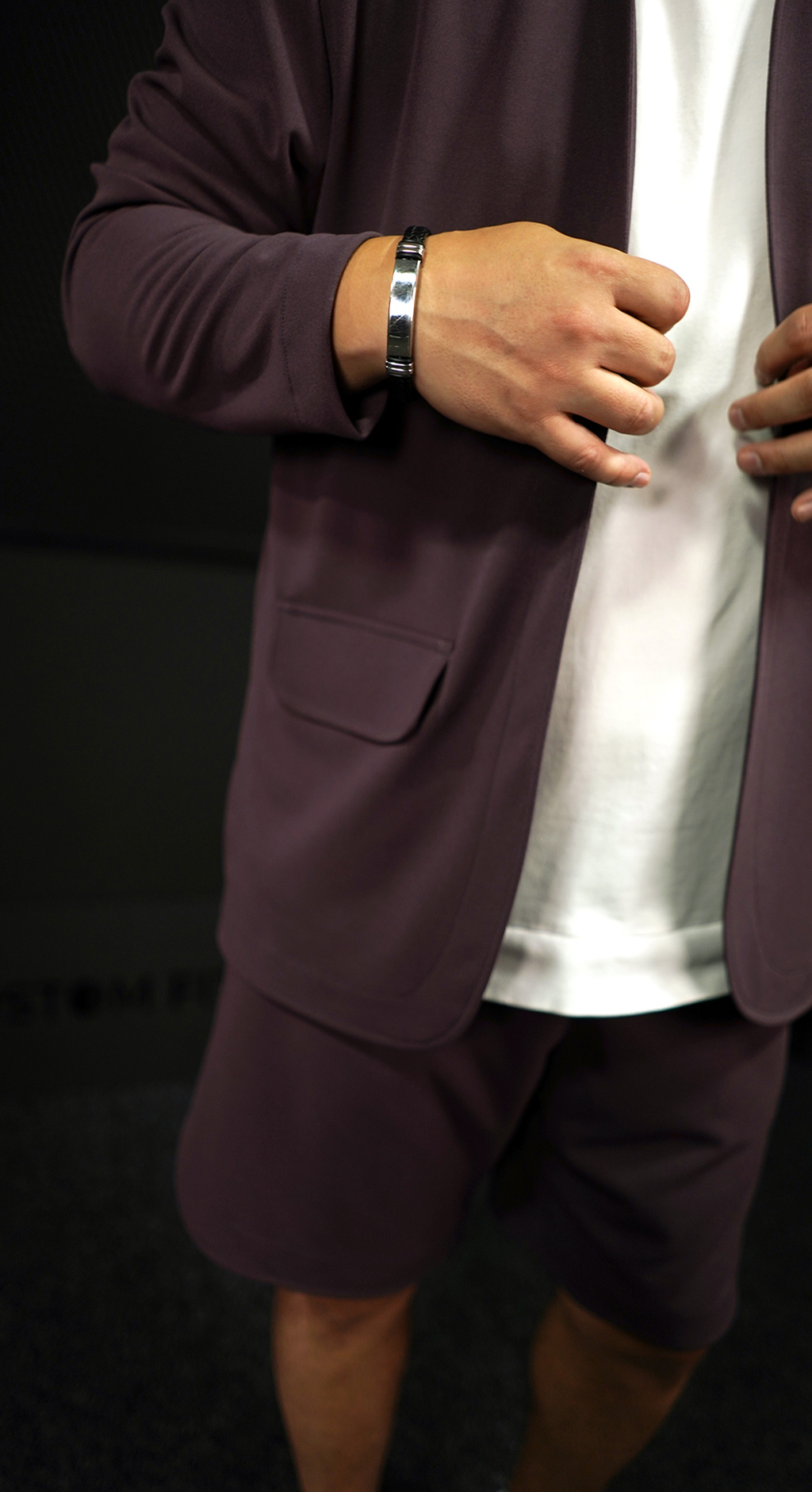 SACOU KOREAN - DUSTY PURPLE NOT-FOR-EVERYONE MAL7068 SACOU KOREAN - DUSTY PURPLE MAL7068