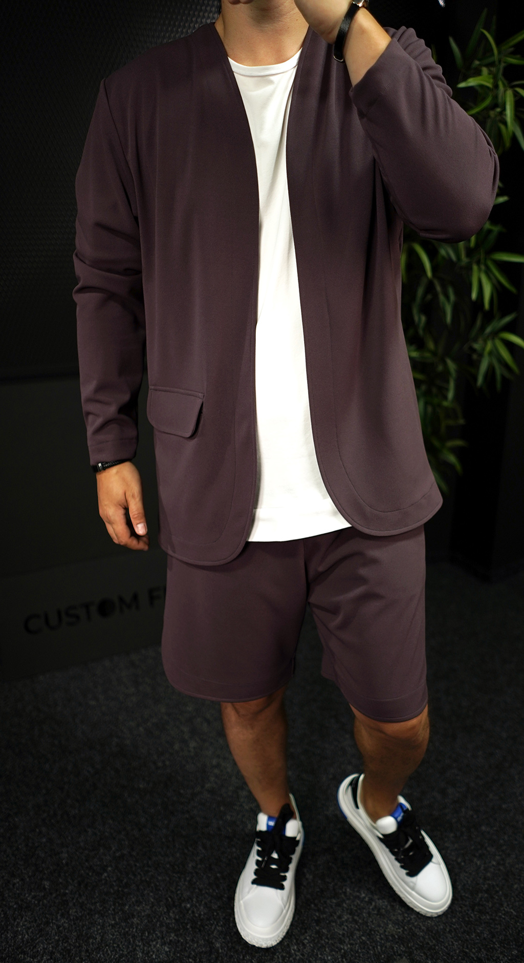 SACOU KOREAN - DUSTY PURPLE NOT-FOR-EVERYONE MAL7068 SACOU KOREAN - DUSTY PURPLE MAL7068