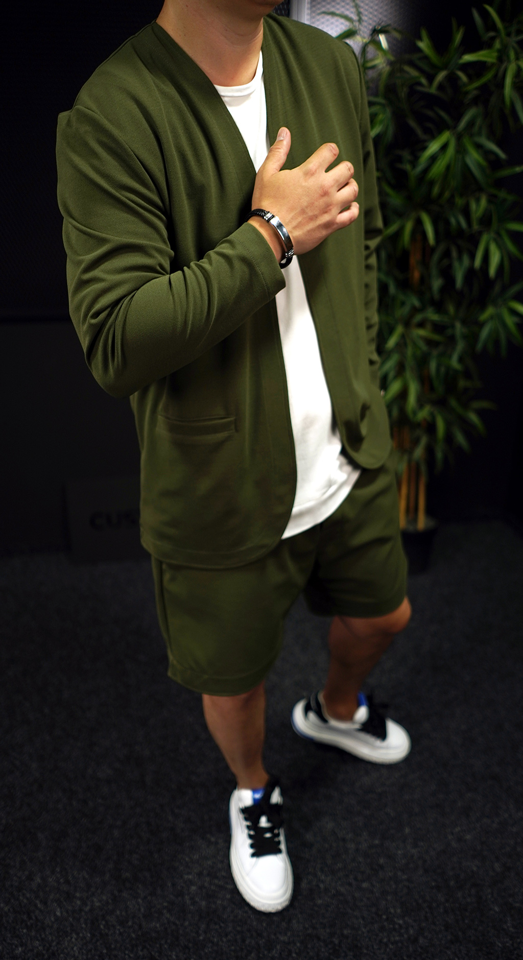 SACOU KOREAN - DAIMOND GREEN NOT-FOR-EVERYONE MAL7072 SACOU KOREAN - DAIMOND GREEN MAL7072