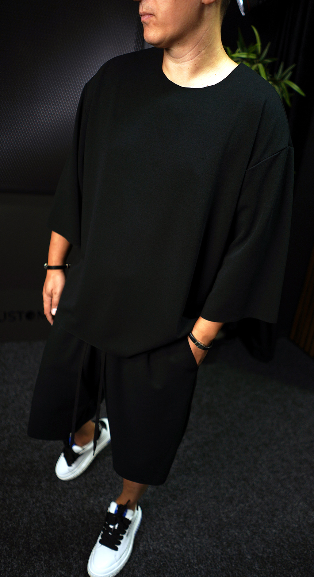 TRICOU TIP CHEMISE, oversized NOT-FOR-EVERYONE MBL7088 TRICOU TIP CHEMISE, oversized MBL7088