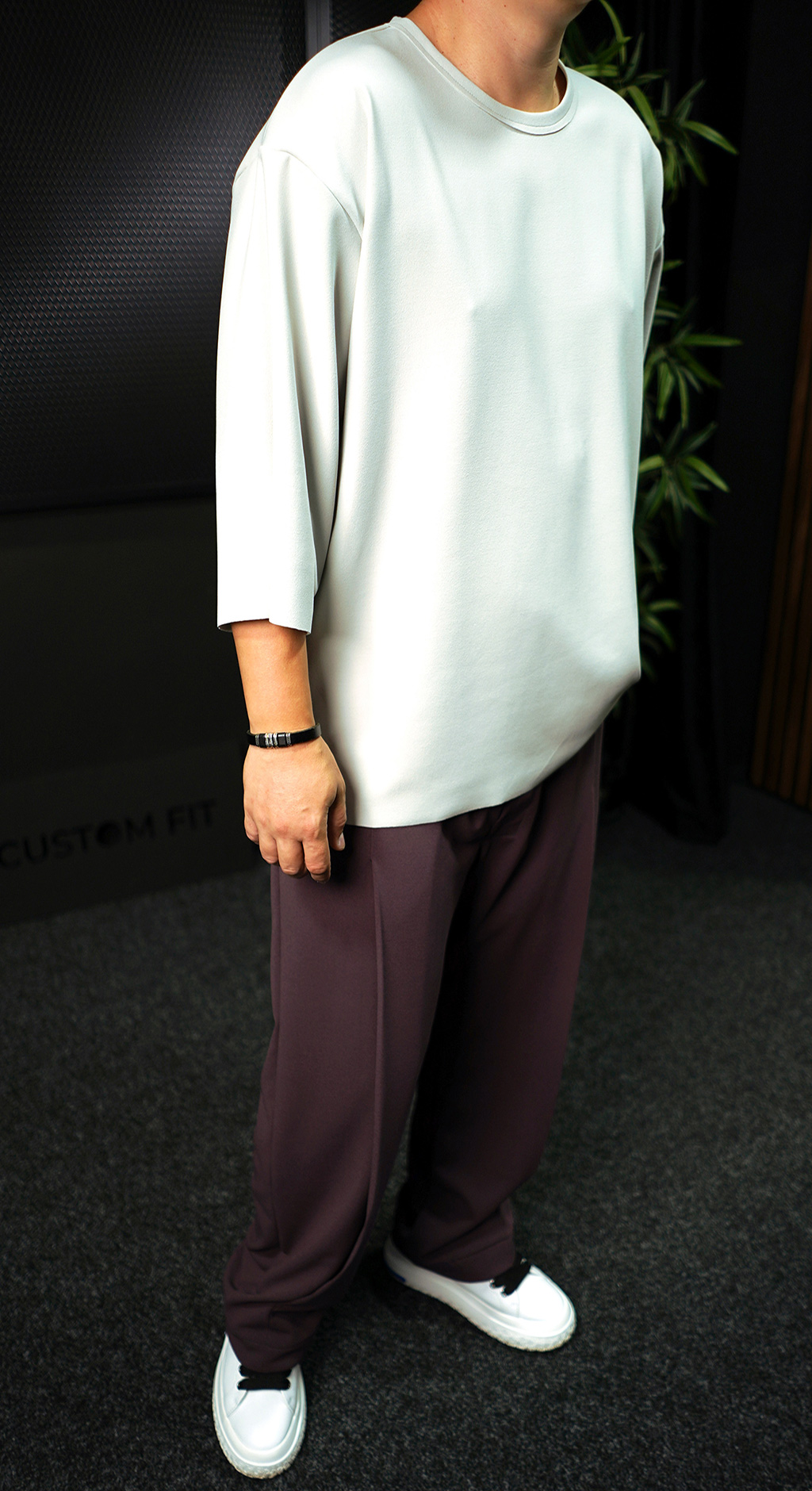 CAMISETA SILVER SIMPLA, OVERSIZED NOT-FOR-EVERYONE MBL7092 CAMISETA SILVER SIMPLA, OVERSIZED MBL7092