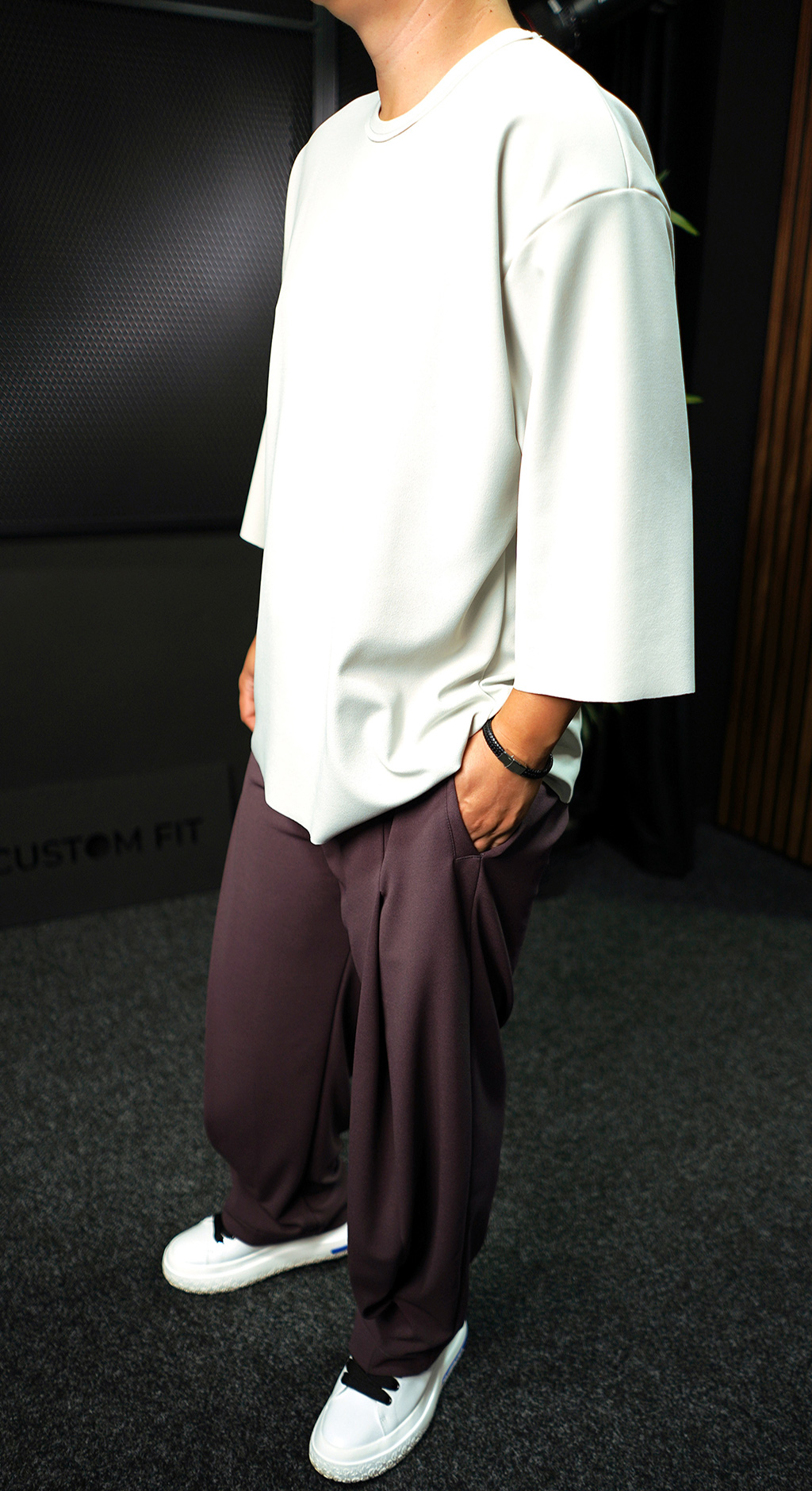 CAMISETA SILVER SIMPLA, OVERSIZED NOT-FOR-EVERYONE MBL7092 CAMISETA SILVER SIMPLA, OVERSIZED MBL7092