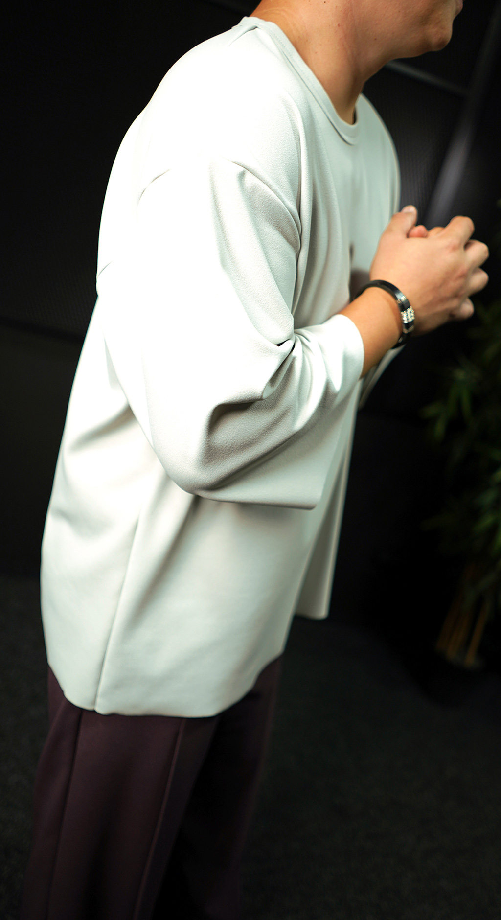 CAMISETA SILVER SIMPLA, OVERSIZED NOT-FOR-EVERYONE MBL7092 CAMISETA SILVER SIMPLA, OVERSIZED MBL7092