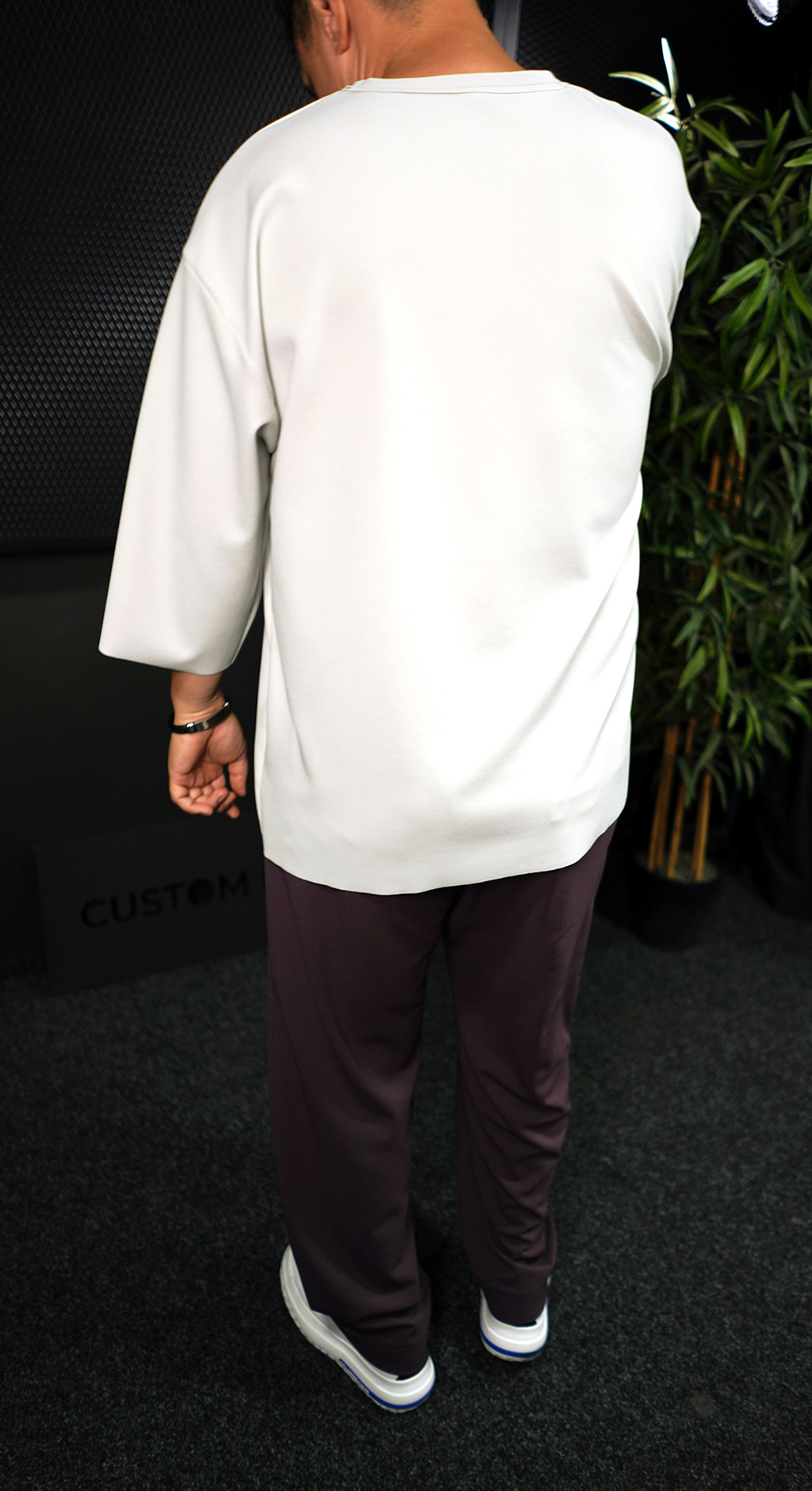 CAMISETA SILVER SIMPLA, OVERSIZED NOT-FOR-EVERYONE MBL7092 CAMISETA SILVER SIMPLA, OVERSIZED MBL7092