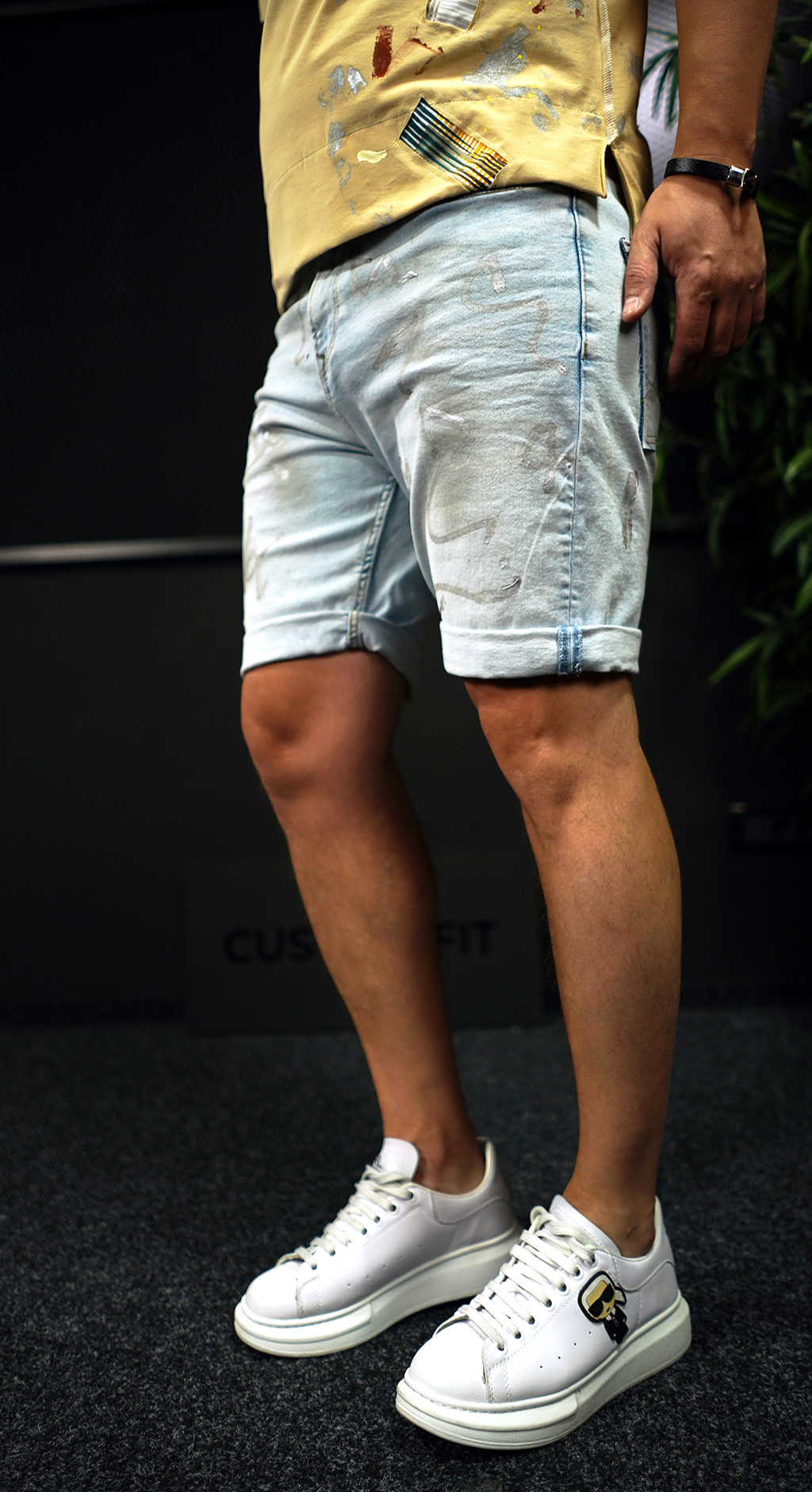 NEO SANDY SILVER jeans scurti MSL7061 NEO SANDY SILVER MSL7061