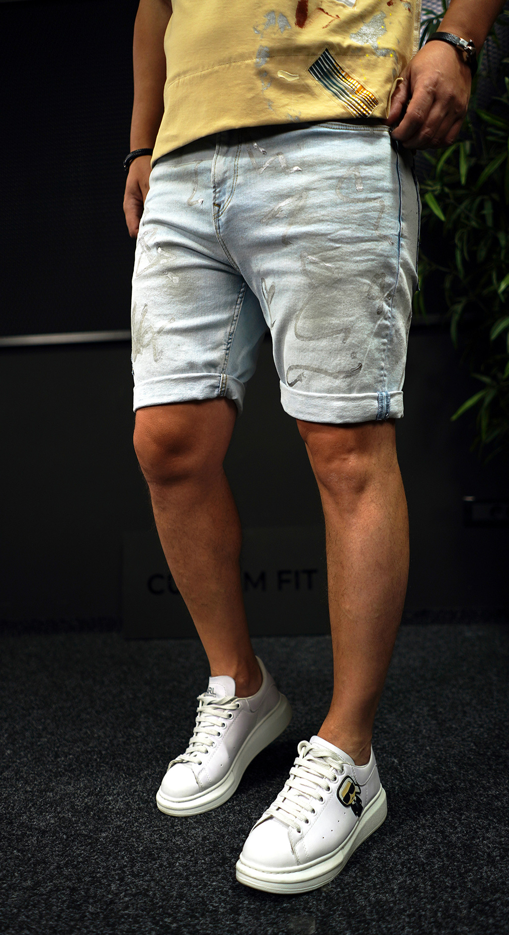 NEO SANDY SILVER jeans scurti MSL7061 NEO SANDY SILVER MSL7061