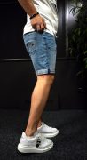 NEO White blue short jeans jeans scurti MSL7063 NEO White blue short jeans MSL7063