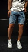 NEO White blue short jeans jeans scurti MSL7063 NEO White blue short jeans MSL7063
