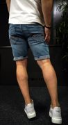NEO White blue short jeans jeans scurti MSL7063 NEO White blue short jeans MSL7063