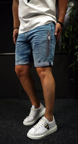 NEO White blue short jeans MSL7063