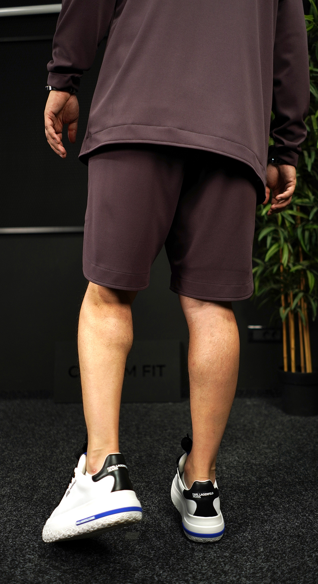 PANTALONI ELEGANTI - DUSTY PURPLE PANTALONI SCURTI ELEGANTI MSL7067 PANTALONI ELEGANTI - DUSTY PURPLE MSL7067