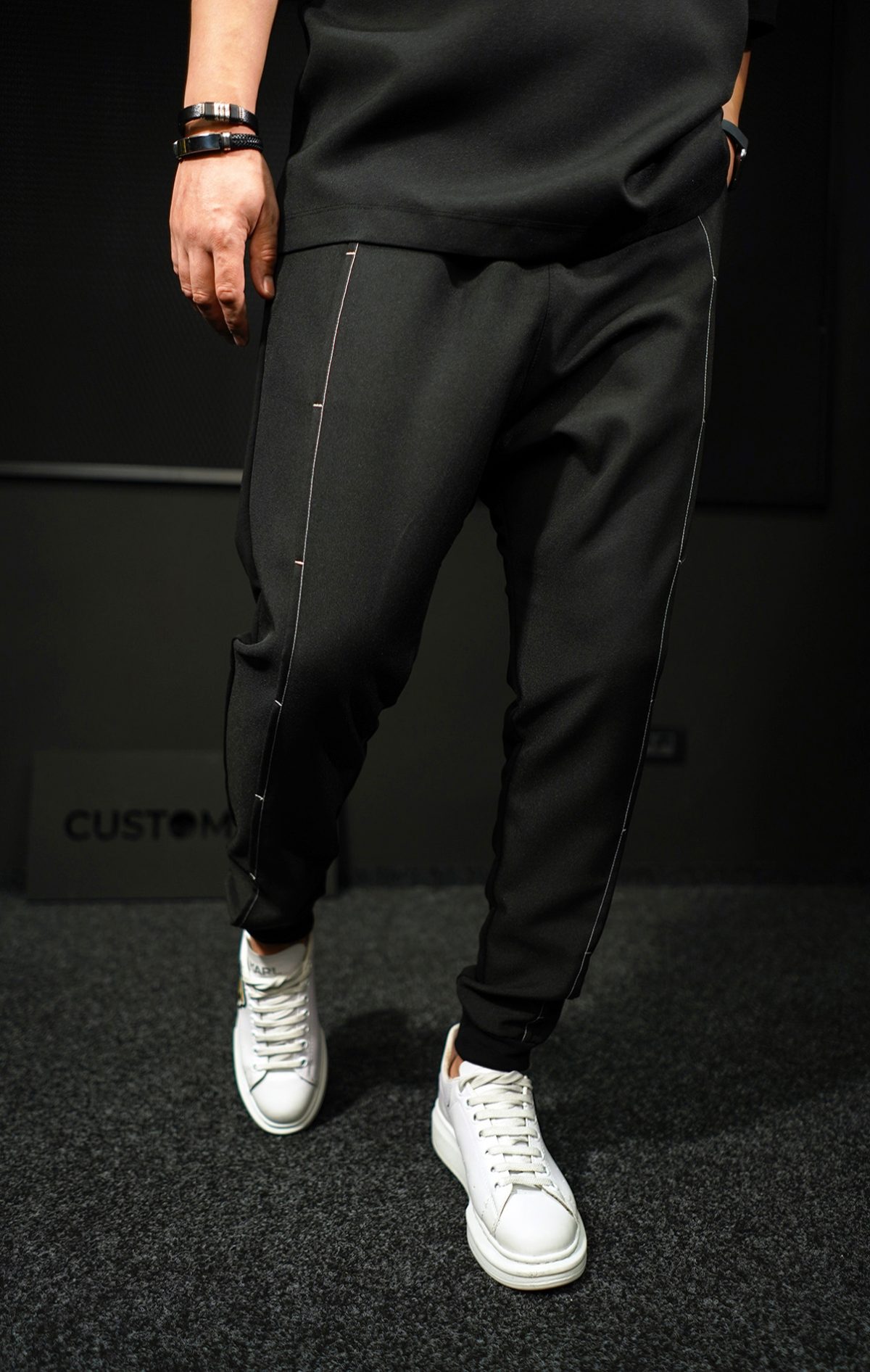 NEO White Seams Pants MPL7000