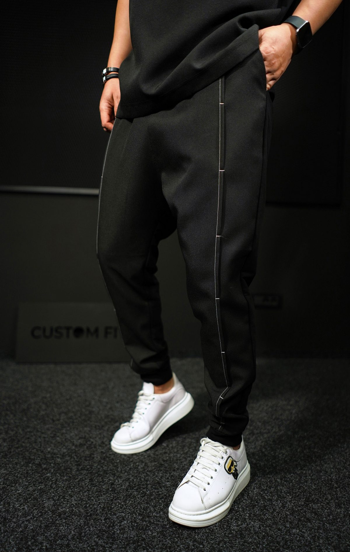 NEO White Seams Pants MPL7000