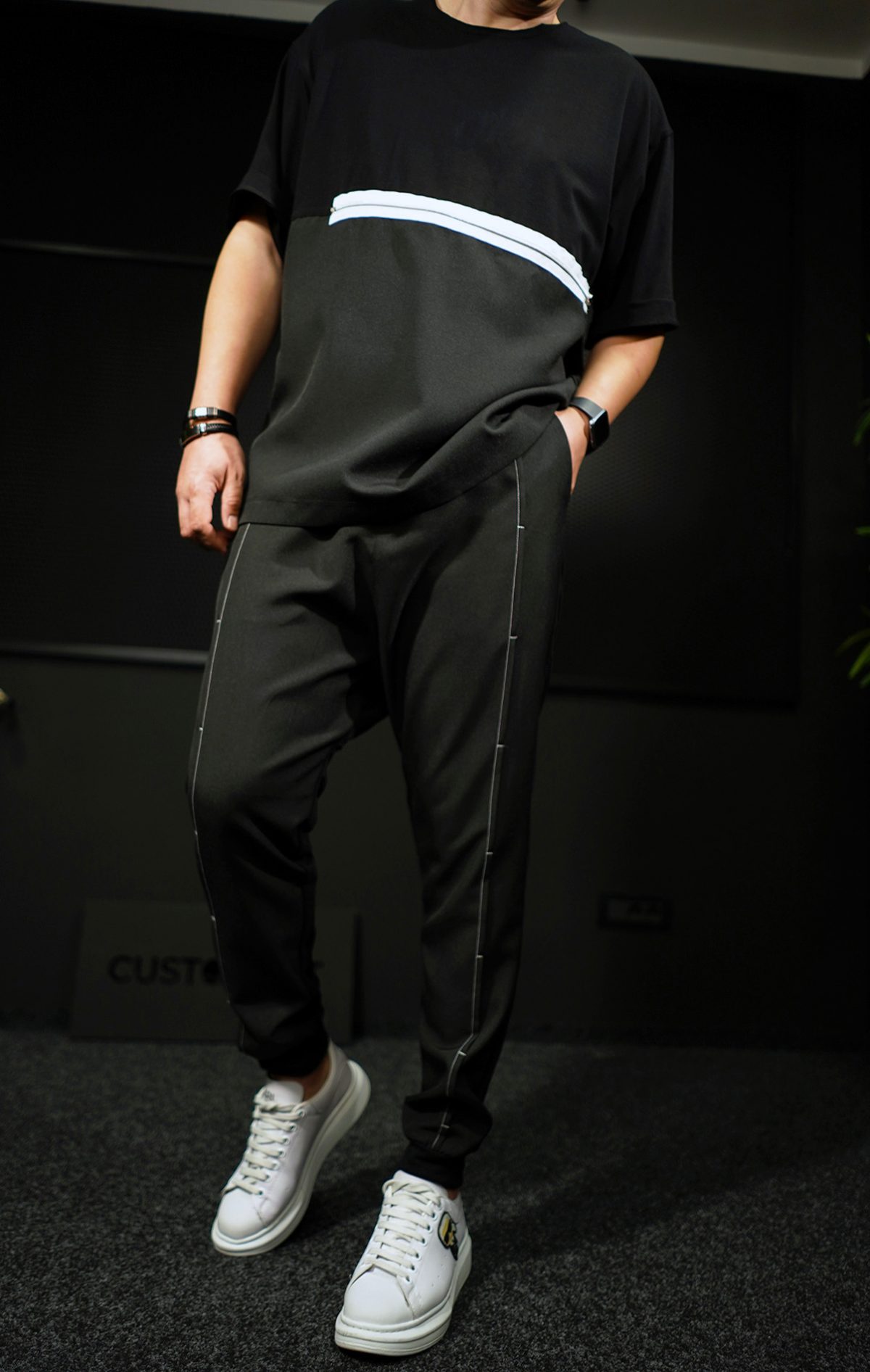 NEO White Seams Pants MPL7000