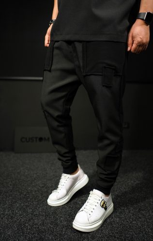 NEO Black Kube Pants Noua Colectie MPL7001 NEO Black Kube Pants MPL7001