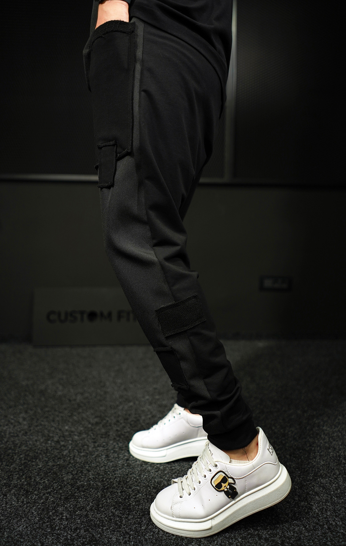 NEO Black Kube Pants Noua Colectie MPL7001 NEO Black Kube Pants MPL7001