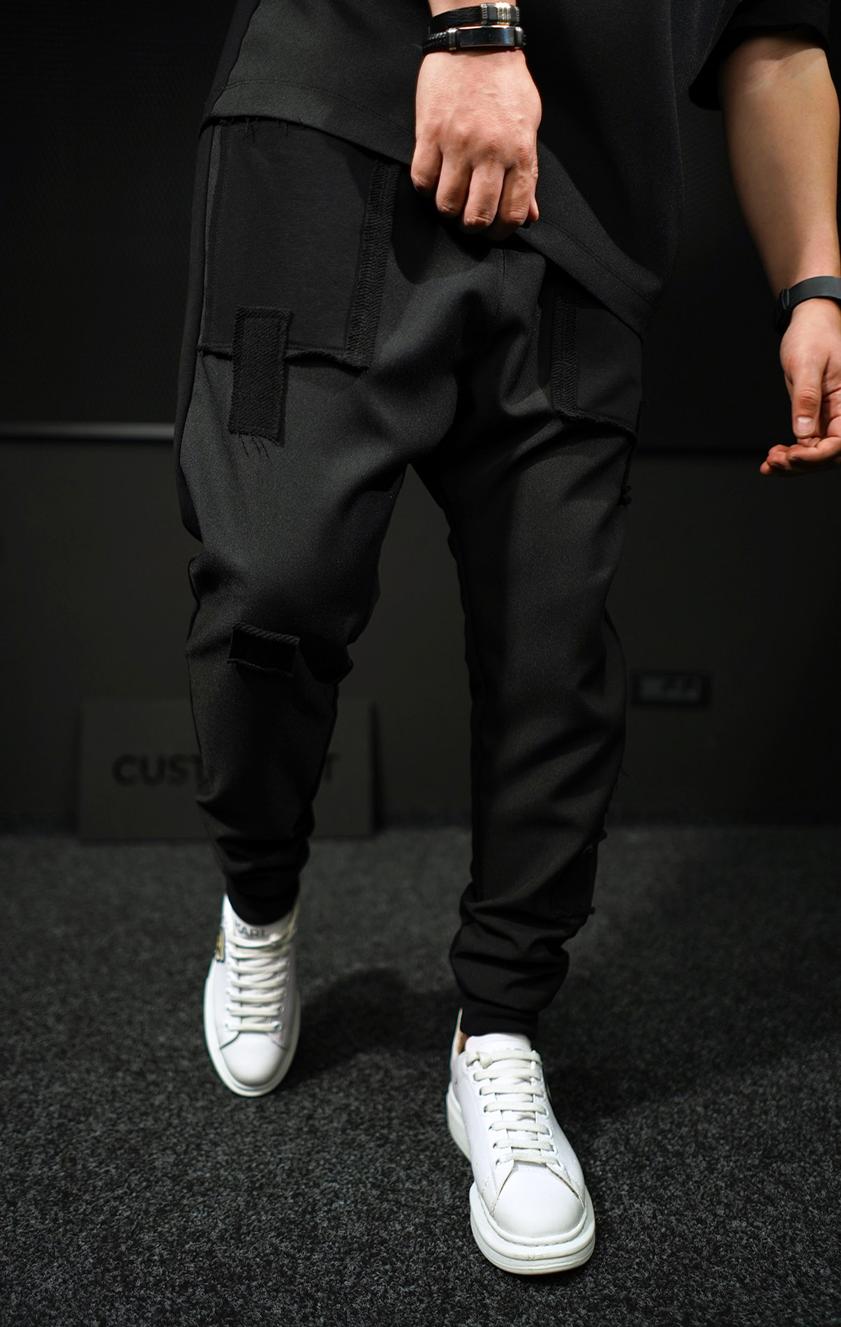 NEO Black Kube Pants Noua Colectie MPL7001 NEO Black Kube Pants MPL7001