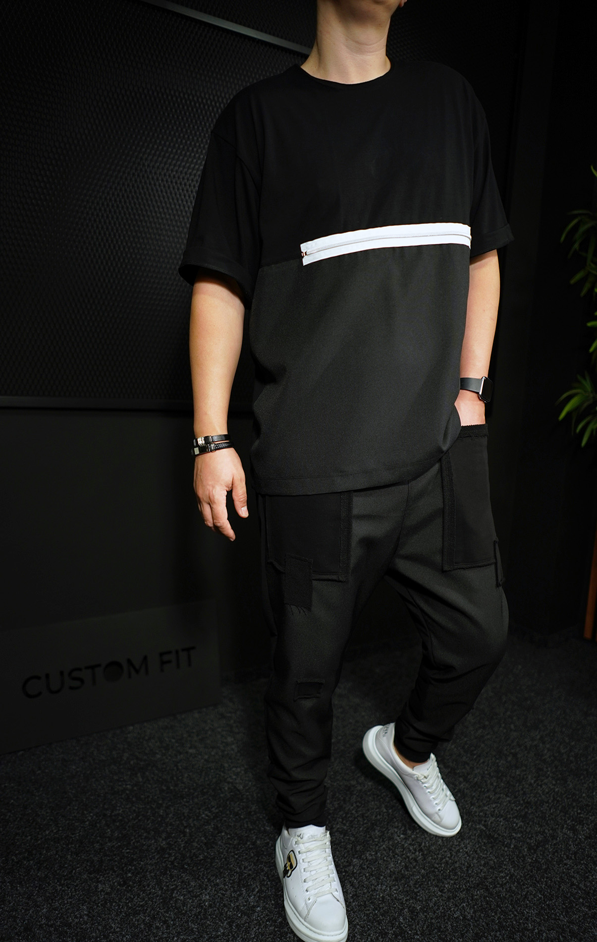 NEO Black Kube Pants Noua Colectie MPL7001 NEO Black Kube Pants MPL7001