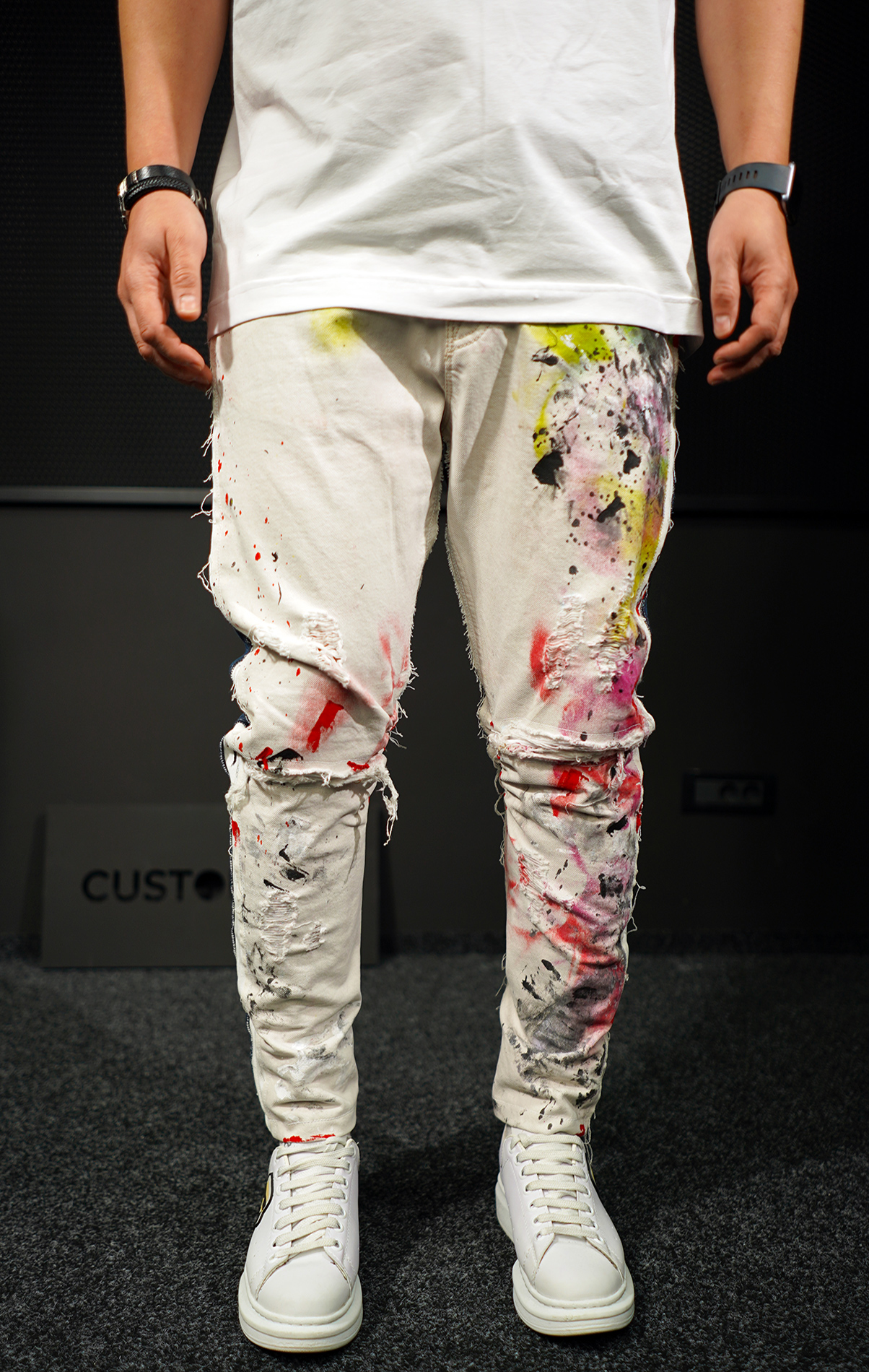 NEO Double exposure Jeans ART AS AN EXPRESSION MJL7005 NEO Double exposure Jeans MJL7005