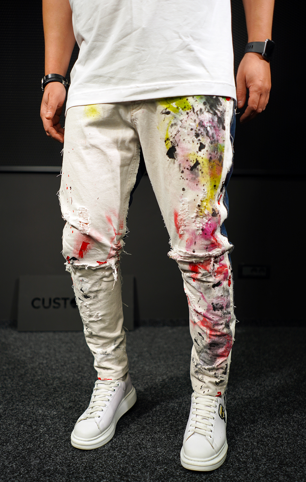 NEO Double exposure Jeans ART AS AN EXPRESSION MJL7005 NEO Double exposure Jeans MJL7005