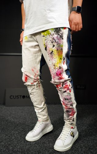 NEO Double exposure Jeans ART AS AN EXPRESSION MJL7005 NEO Double exposure Jeans MJL7005