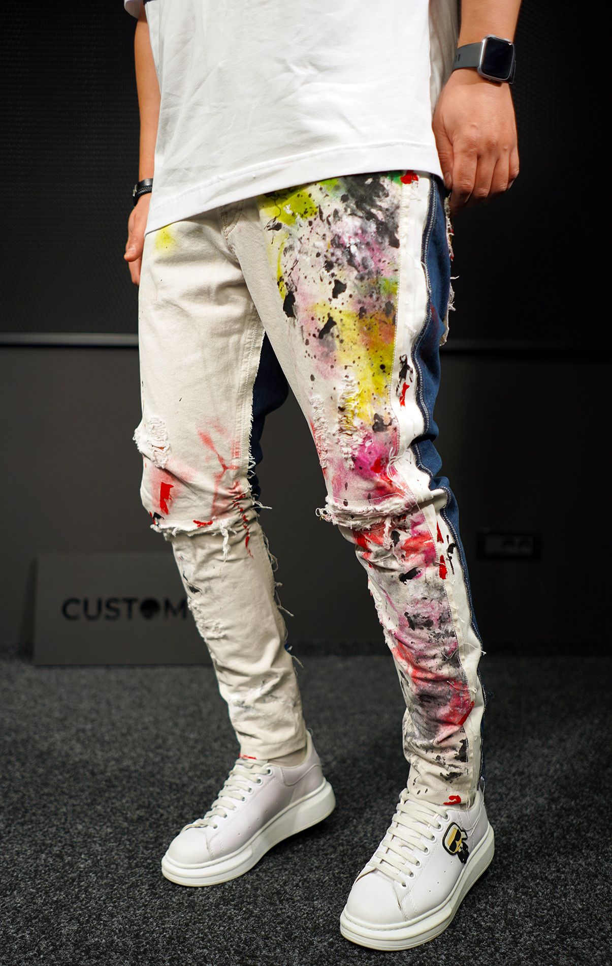 NEO Double exposure Jeans ART AS AN EXPRESSION MJL7005 NEO Double exposure Jeans MJL7005