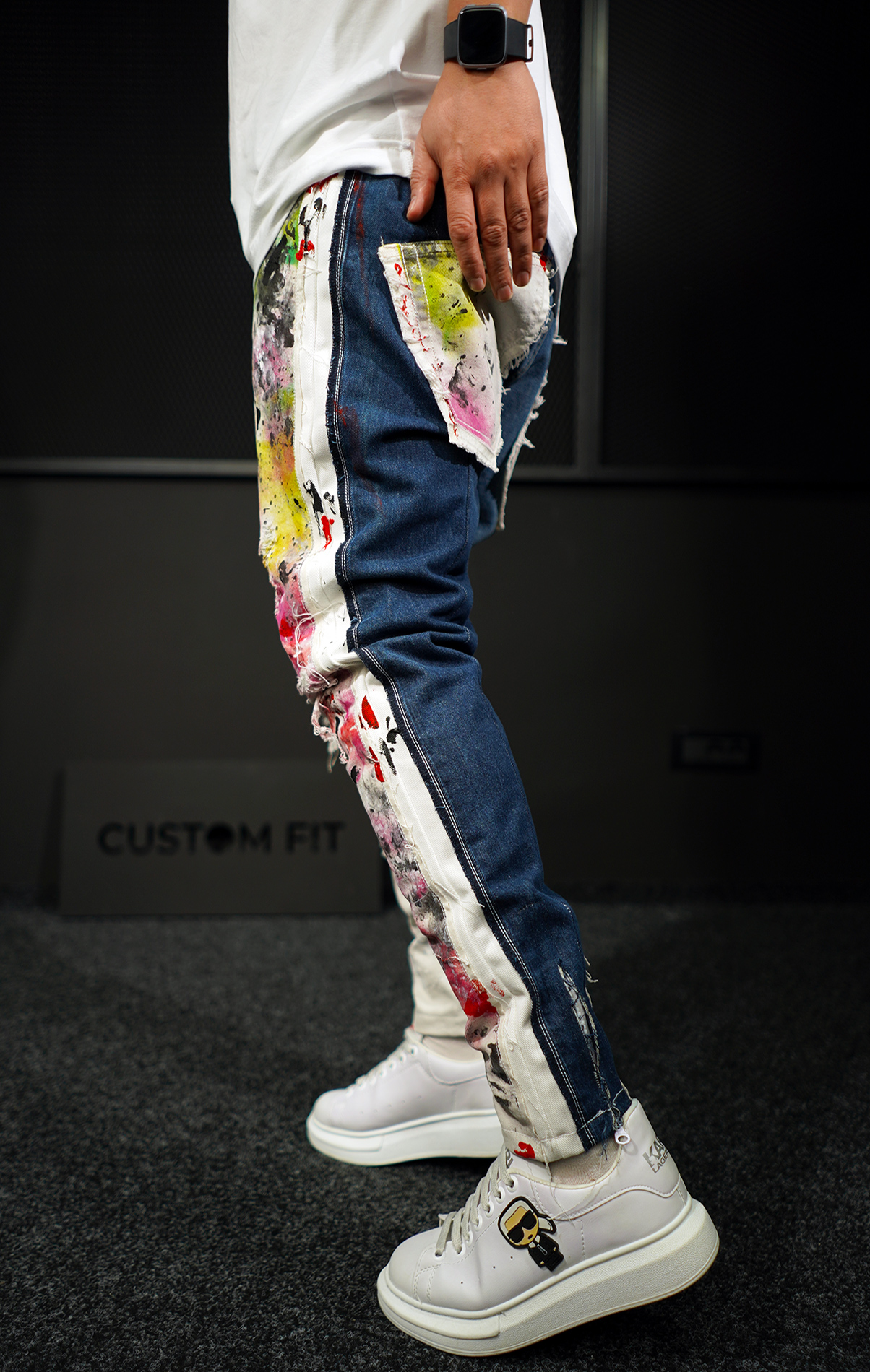 NEO Double exposure Jeans ART AS AN EXPRESSION MJL7005 NEO Double exposure Jeans MJL7005