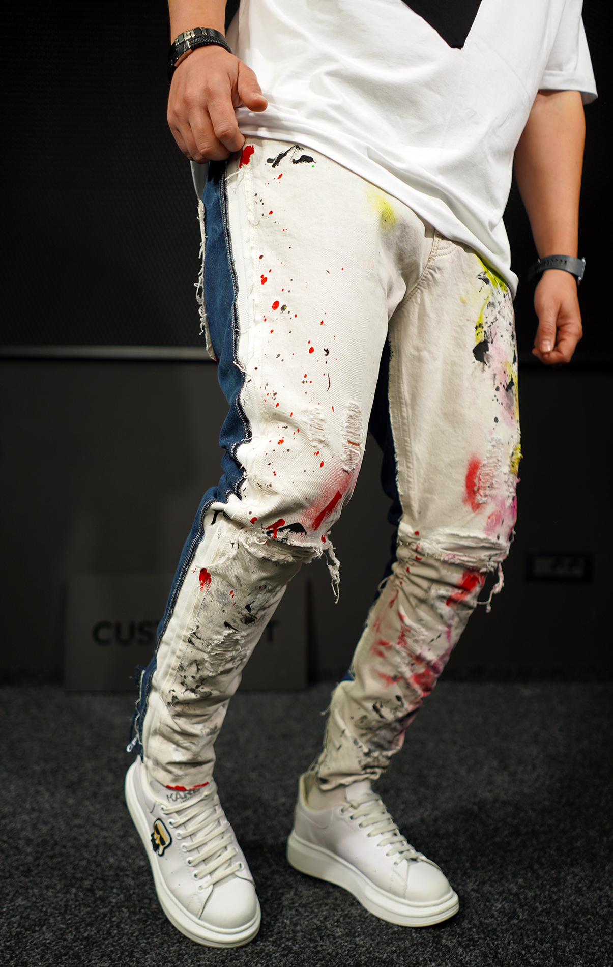 NEO Double exposure Jeans ART AS AN EXPRESSION MJL7005 NEO Double exposure Jeans MJL7005