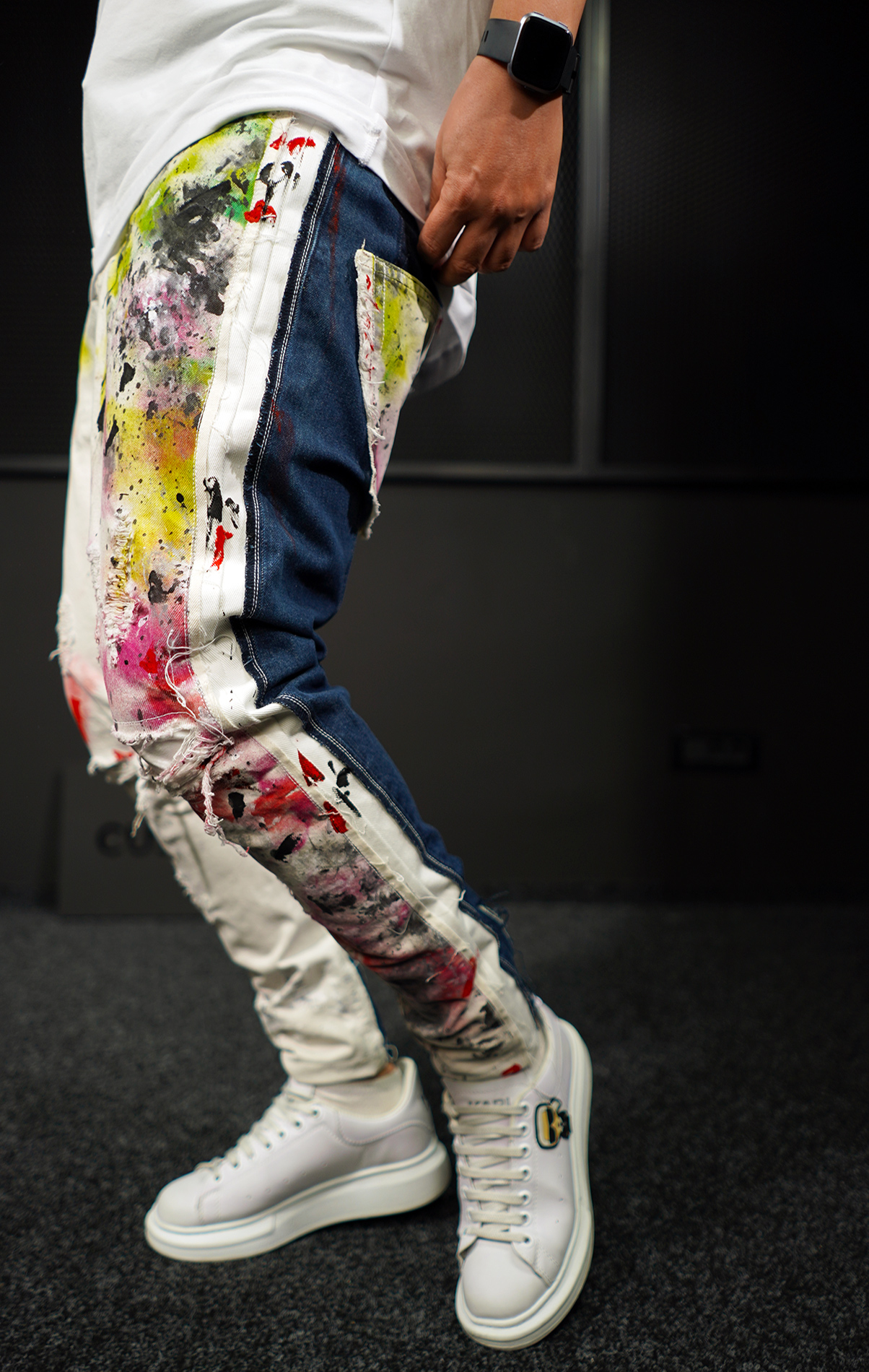 NEO Double exposure Jeans ART AS AN EXPRESSION MJL7005 NEO Double exposure Jeans MJL7005