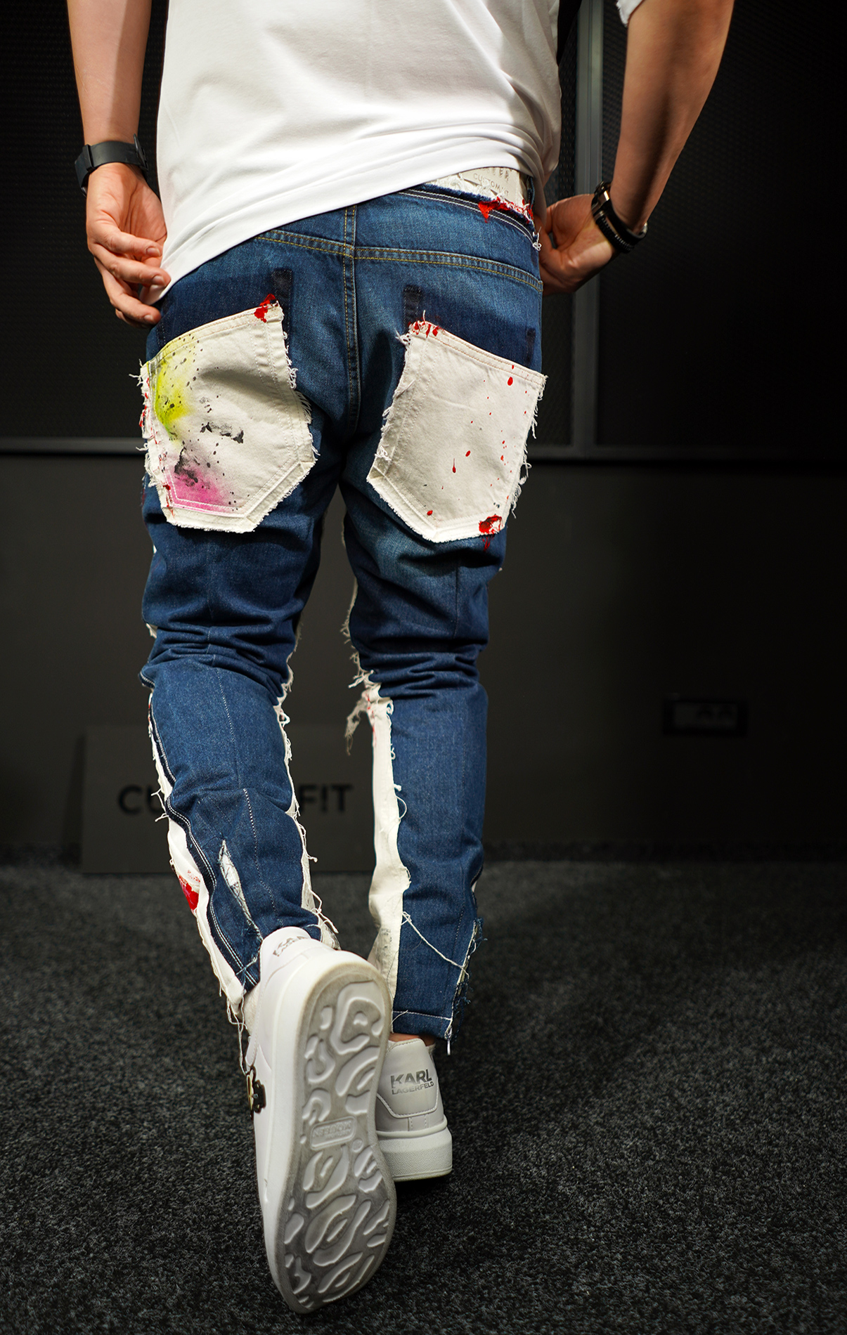 NEO Double exposure Jeans ART AS AN EXPRESSION MJL7005 NEO Double exposure Jeans MJL7005