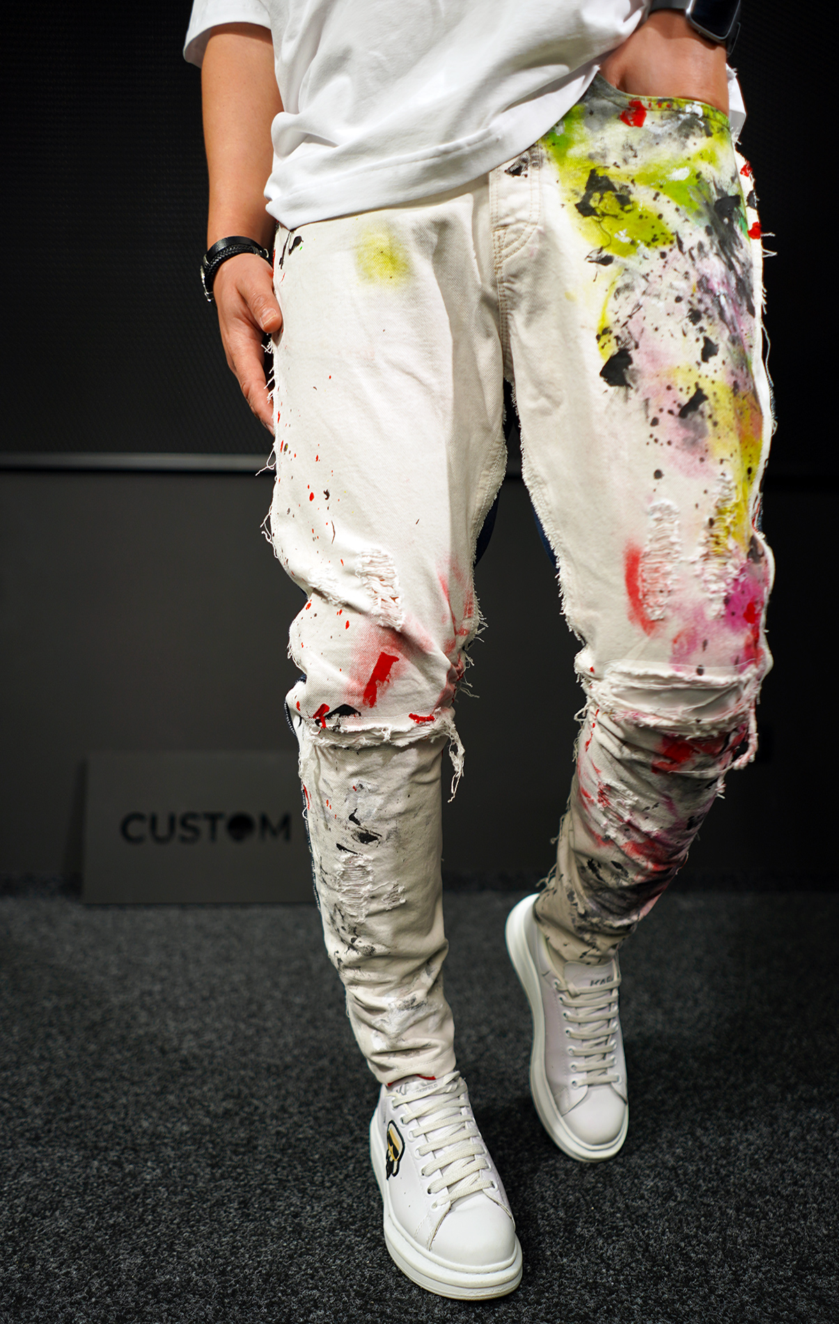 NEO Double exposure Jeans ART AS AN EXPRESSION MJL7005 NEO Double exposure Jeans MJL7005