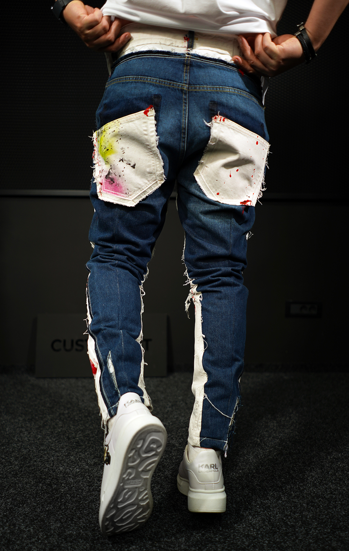 NEO Double exposure Jeans ART AS AN EXPRESSION MJL7005 NEO Double exposure Jeans MJL7005