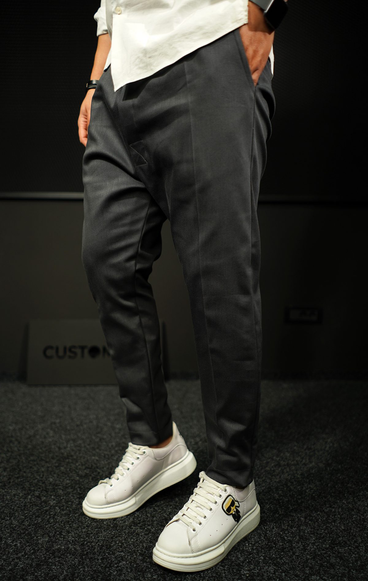 NEO Gray GENT`S PANTS (STOFA PREMIUM) MPL7007