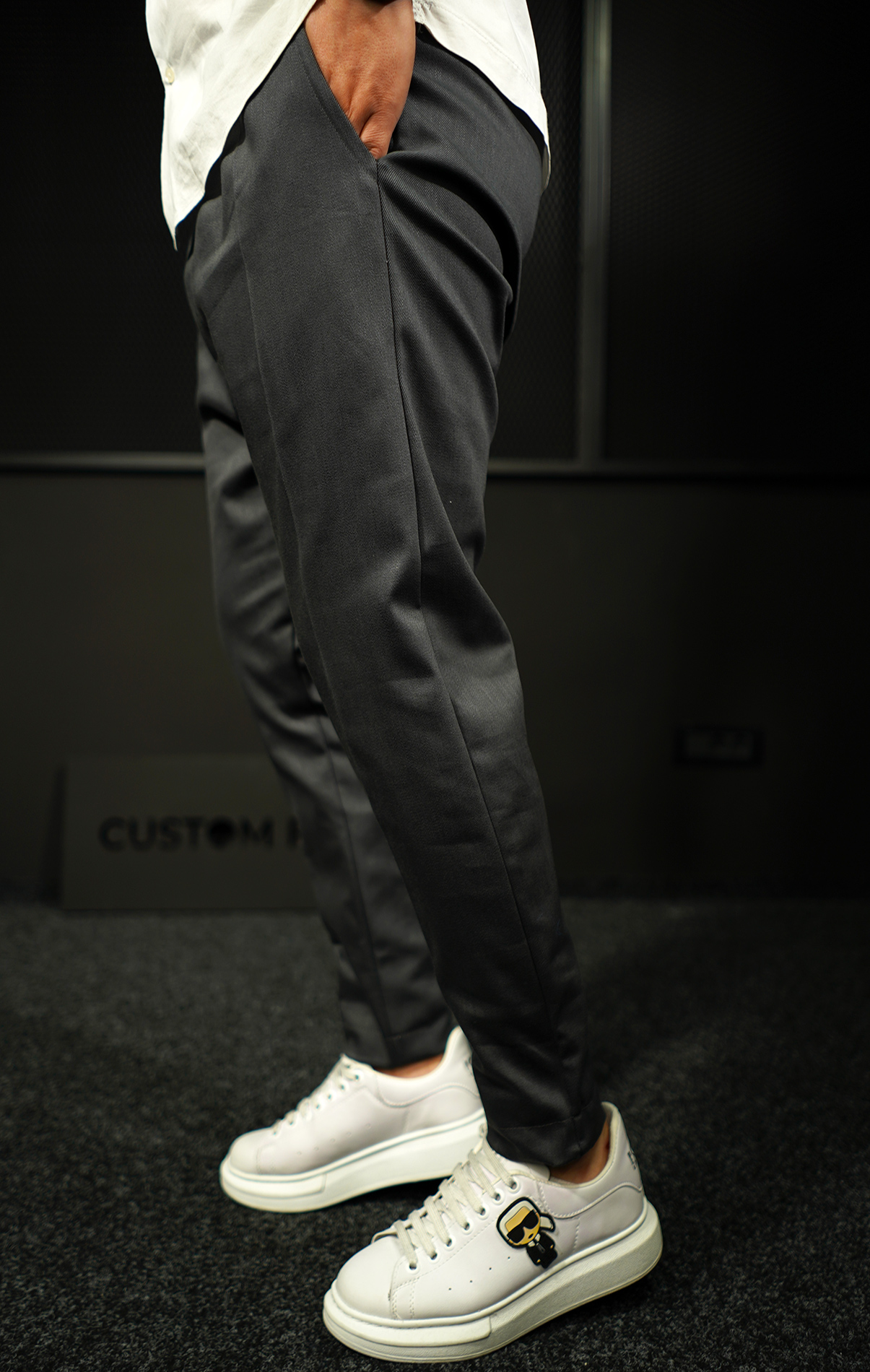 NEO Gray GENT`S PANTS (STOFA PREMIUM) Gentlemen's edition MPL7007 NEO Gray GENT`S PANTS (STOFA PREMIUM) MPL7007