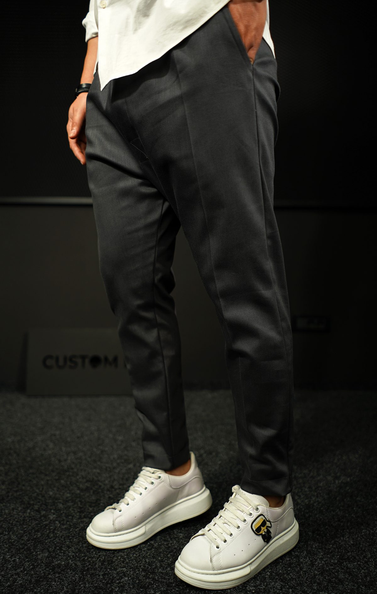 NEO Gray GENT`S PANTS (STOFA PREMIUM) MPL7007