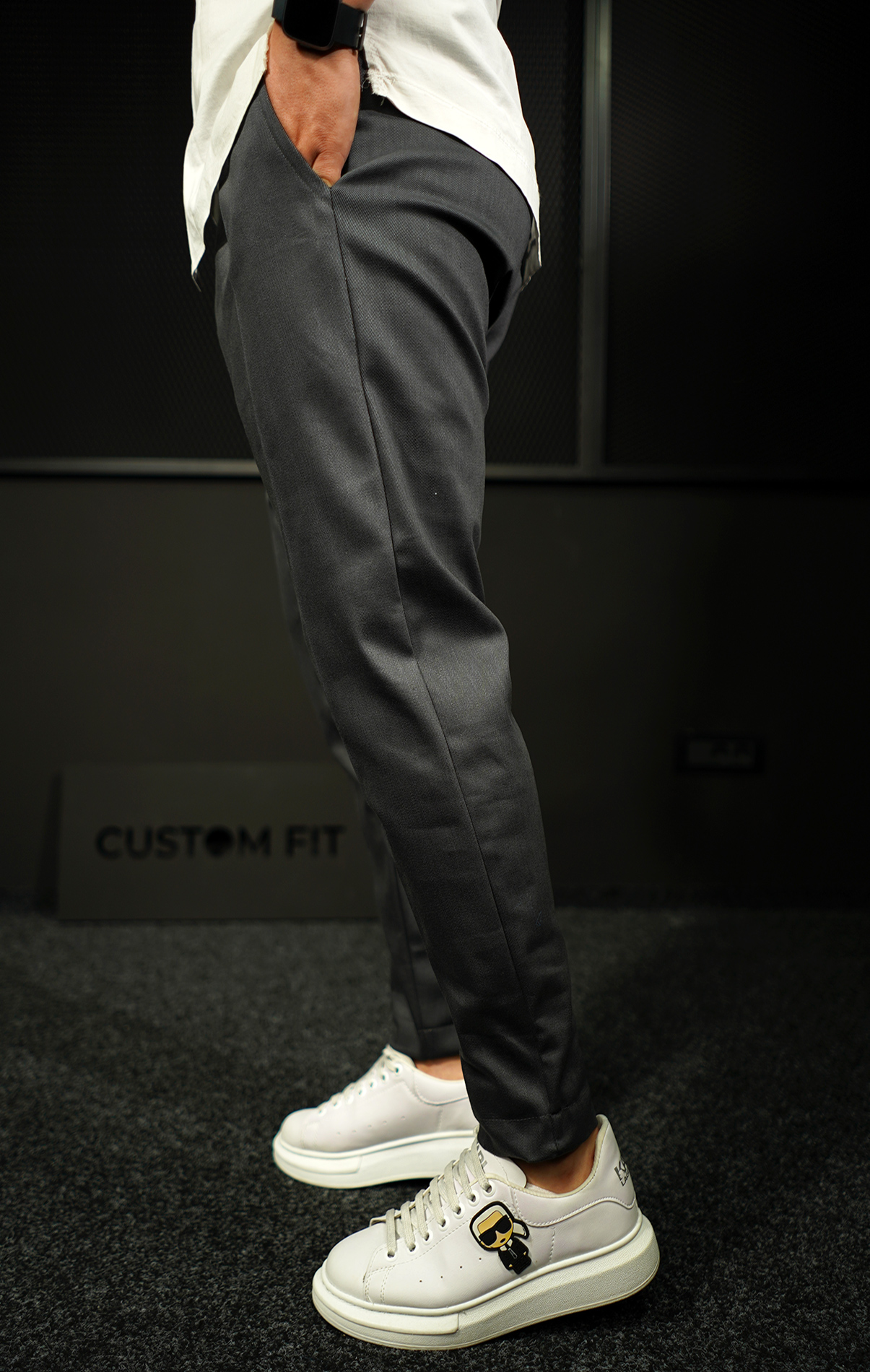 NEO Gray GENT`S PANTS (STOFA PREMIUM) Gentlemen's edition MPL7007 NEO Gray GENT`S PANTS (STOFA PREMIUM) MPL7007